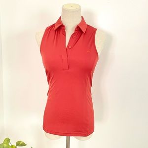 J Lindeburg no sleeve golf top